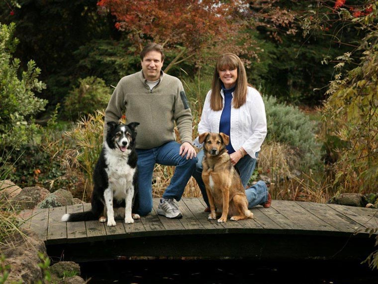 Rick and Linda and the Dogs